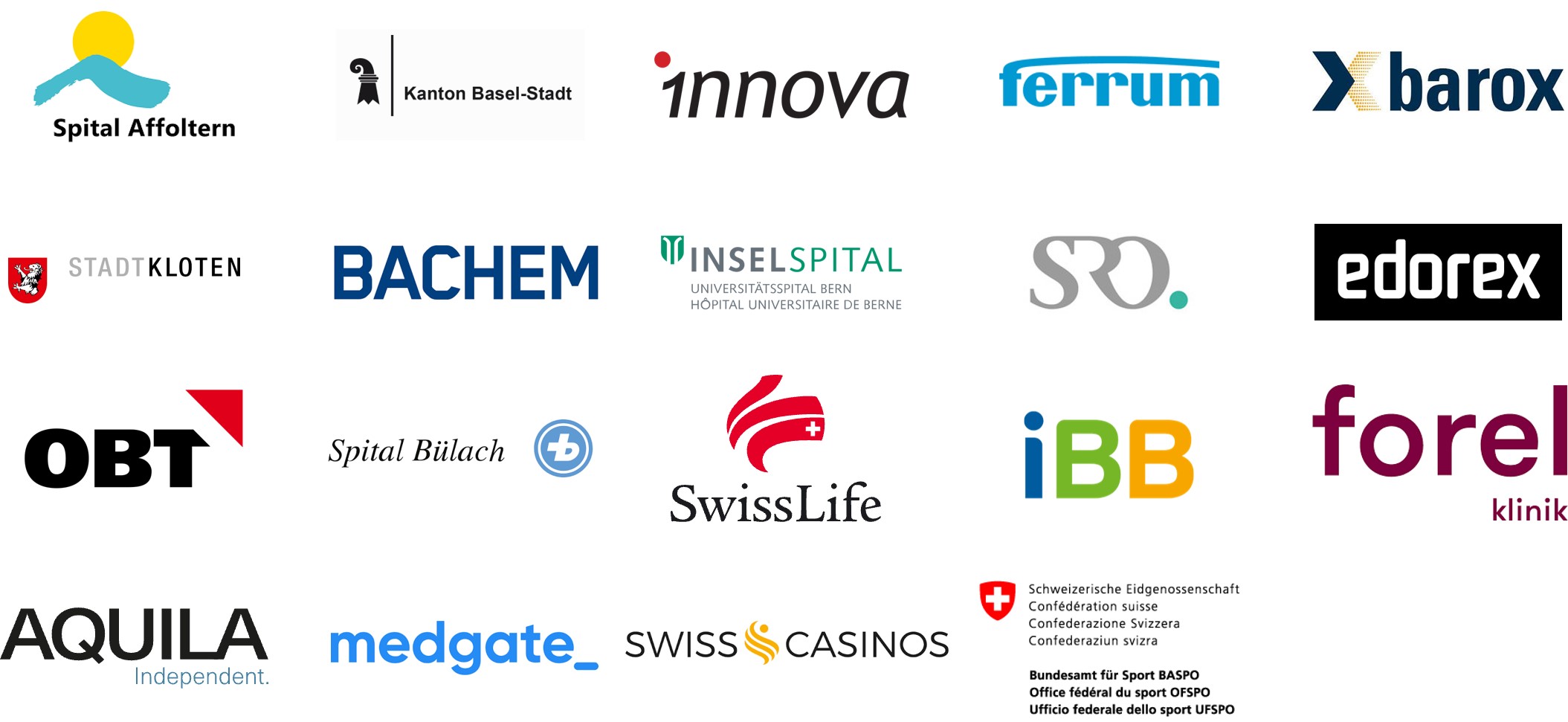 Logos Referenzgrafik CISO Swiss Infosec AG
