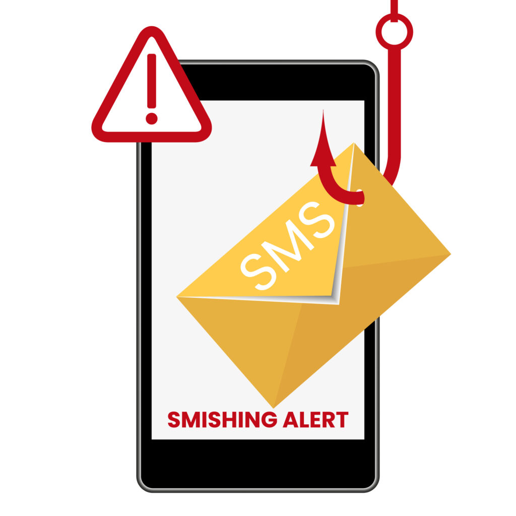 Smishing, Phishing per SMS