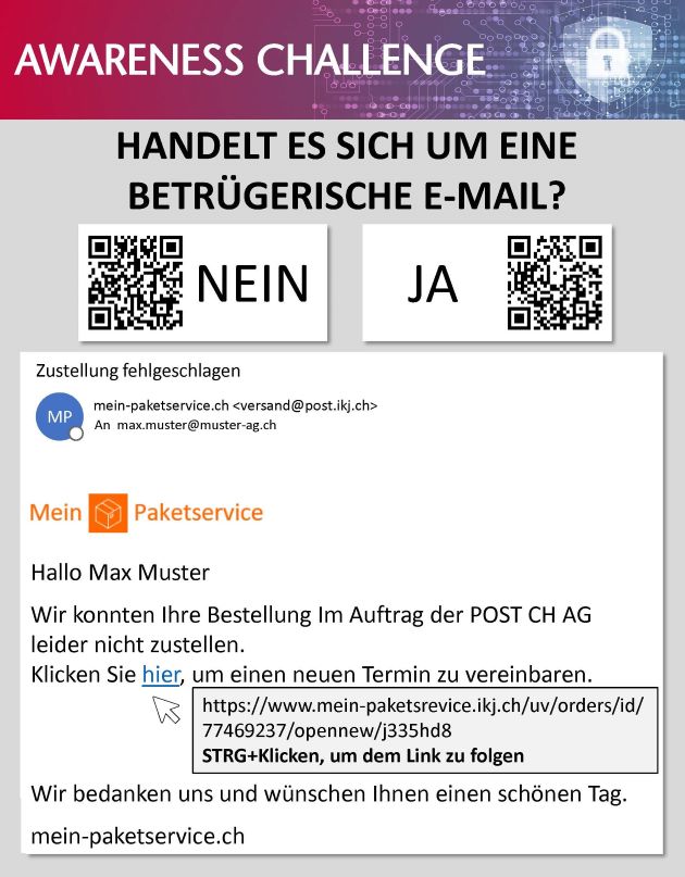 Plakat Awareness Challange